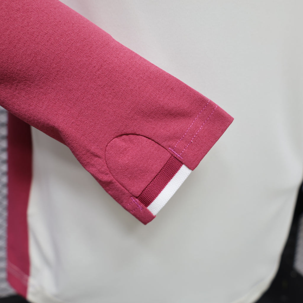 Real Madrid 2026/27 White/Pink ¼  Zip Player Version Training Top