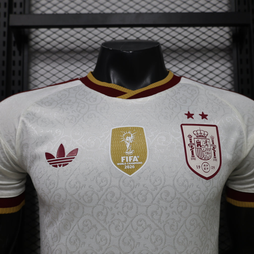 Spain 2026 Away ** 2 Stars + FIFA Champ. Badge - Player Version