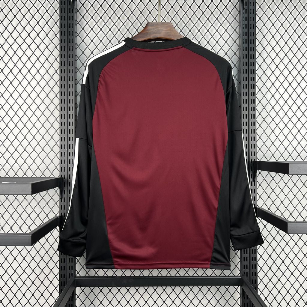 Spain 2026 Goalkeeper Claret Long Sleeve - Fan Version