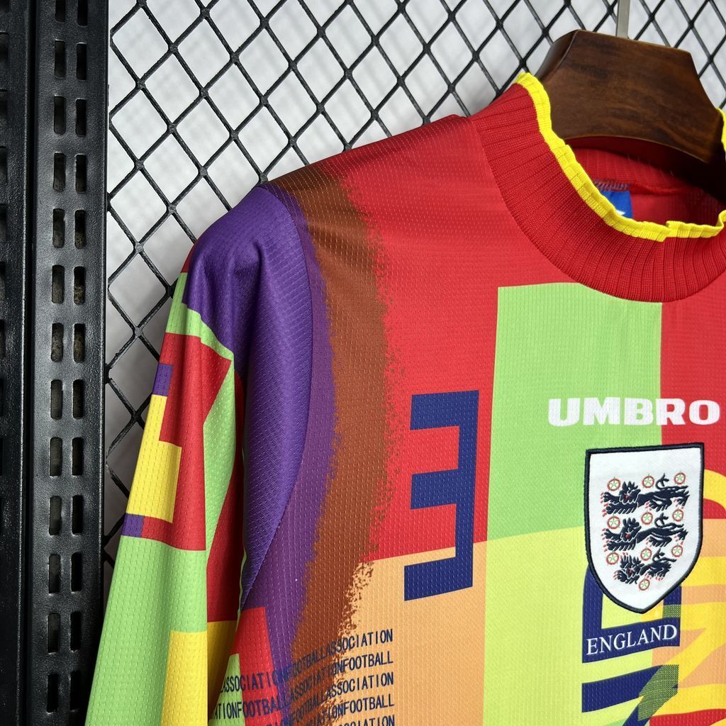 England 1996 Goalkeeper Long Sleeve - Retro