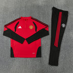 Manchester United 2026/27 Red ¼  Zip Training Set | Adult + Kids Sizes