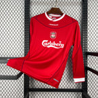 Liverpool FC 2002/04 Home Long Sleeve - Retro