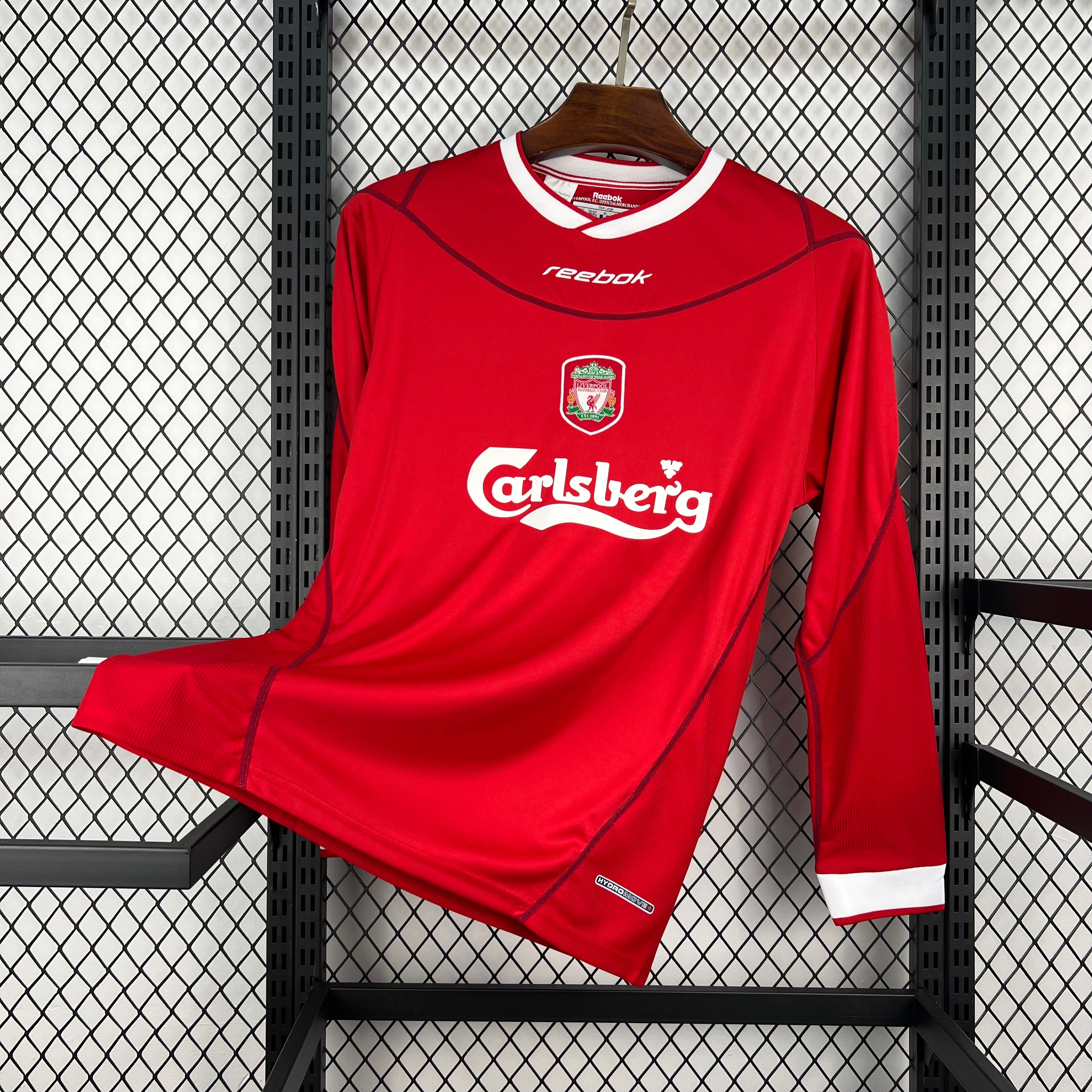 Liverpool FC 2002/04 Home Long Sleeve - Retro