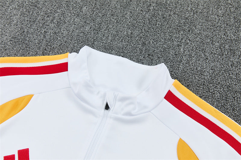 Spain 2026/27 White/Navy ¼  Zip Training Set | Adult + Kids Sizes