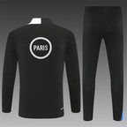 Paris Saint-Germain 2025/26 Black T90 ¼ Zip Training Set | Adult + Kids Sizes