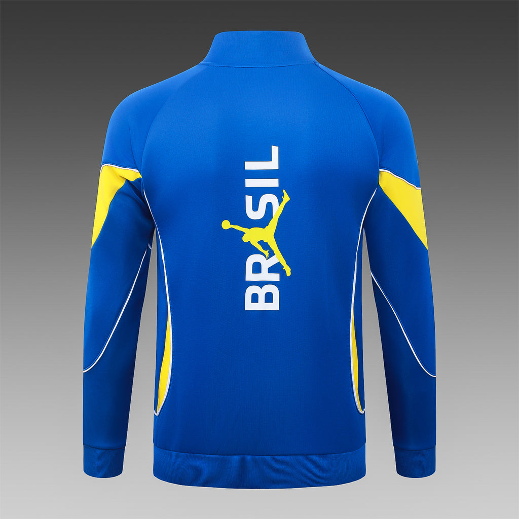 Brazil 2026/27 Blue Jordan Tracksuit  | Adult + Kids Sizes