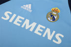 Real Madrid 2005/06 Light Blue Retro Training Top