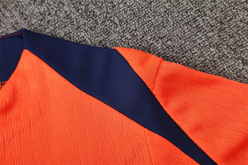 Barcelona 2025/26 Orange T90 ¼ Zip Training Set | Adult + Kids Sizes
