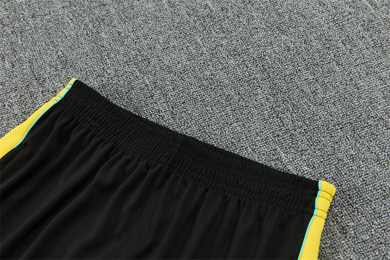 Brazil 2026/27 Black/Yellow Jordan ¼  Zip Training Set | Adult + Kids Sizes