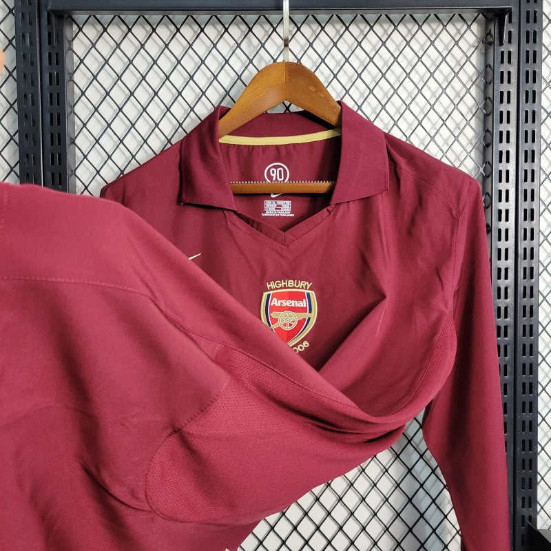 Arsenal 2005/06 Home Long Sleeve - Retro