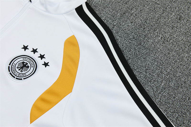 Germany 2026/27 White ¼  Zip Training Set | Adult + Kids Sizes