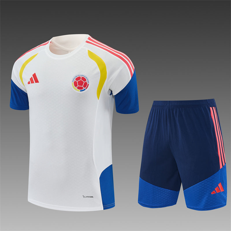 Colombia 2026/27 White Training Set (Adult + Kids Sizes)