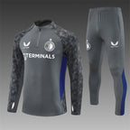 Feyenoord 2025/26 Grey ¼ Zip Training Set | Adult + Kids Sizes