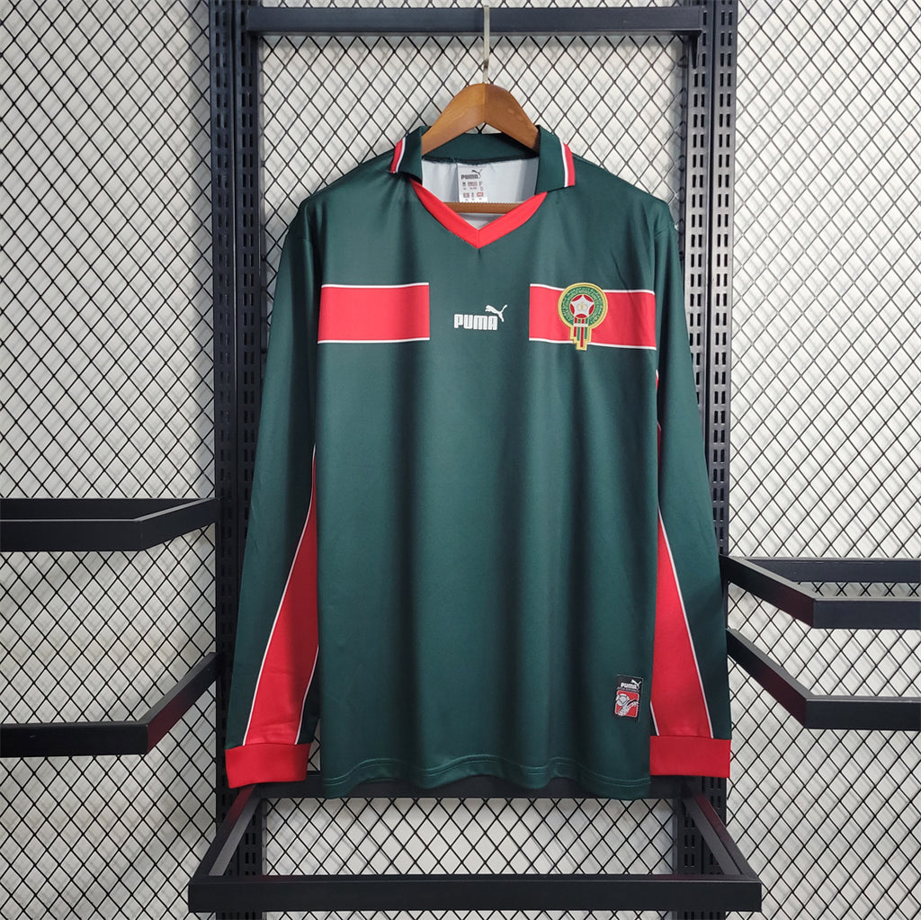 Morocco 1998 Home Long Sleeve - Retro