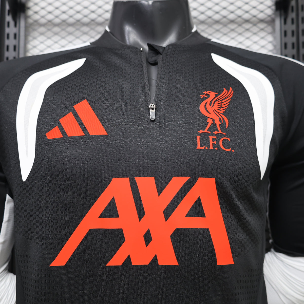 Liverpool FC 2026/27 Black ¼  Zip Player Version Training Top