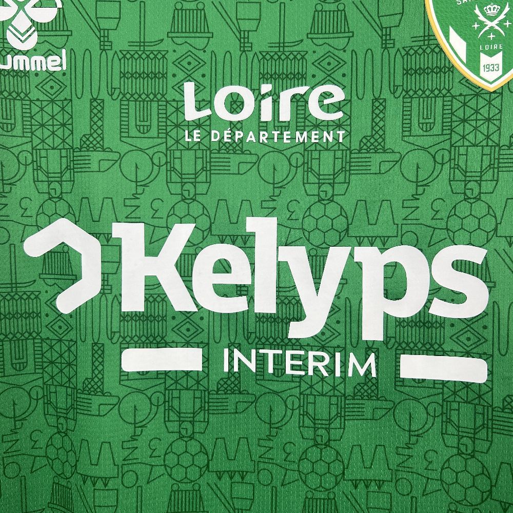 Saint-Etienne 2025/26 Home - Fan Version