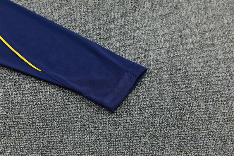 Brazil 2026/27 Navy Jordan ¼  Zip Training Set | Adult + Kids Sizes