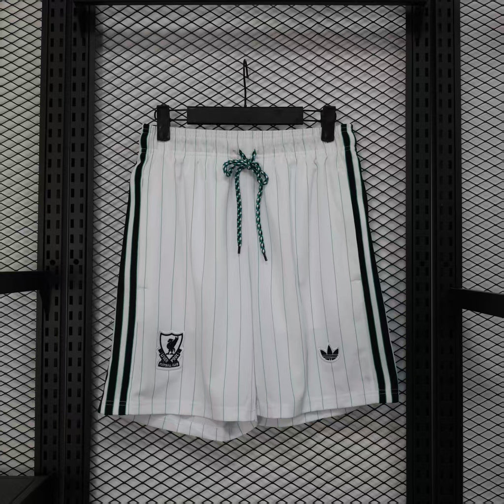 Liverpool FC 2026 White Casual Shorts
