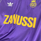 Real Madrid 1984/85 Away Long Sleeve - Retro