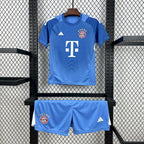 Bayern Munich 2025/26 Blue Goalkeeper - Kid Kit