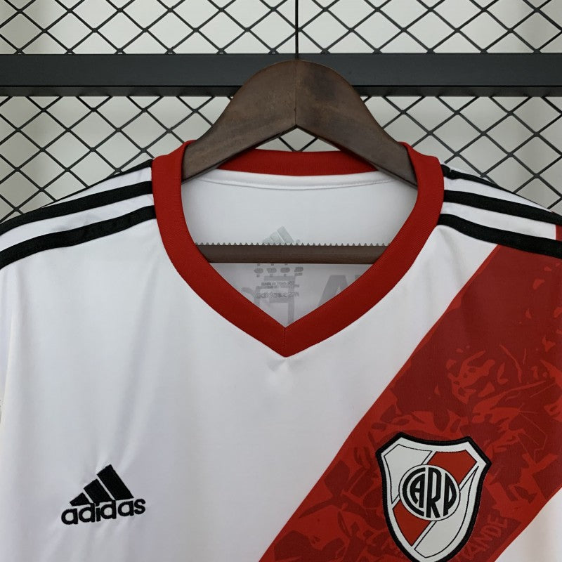 River Plate 2013/14 Home Long Sleeve - Retro