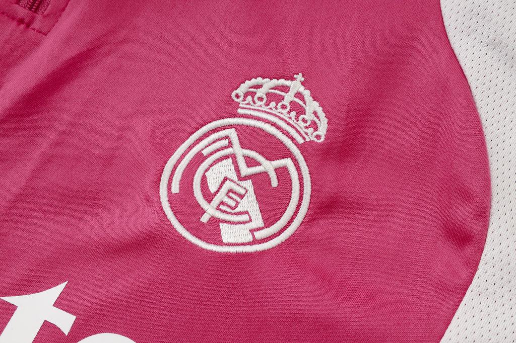 Real Madrid 2026/27 Pink  ¼ Zip Training Set | Adult + Kids Sizes