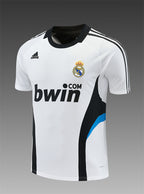 Real Madrid 2008/09 White Retro Training Top