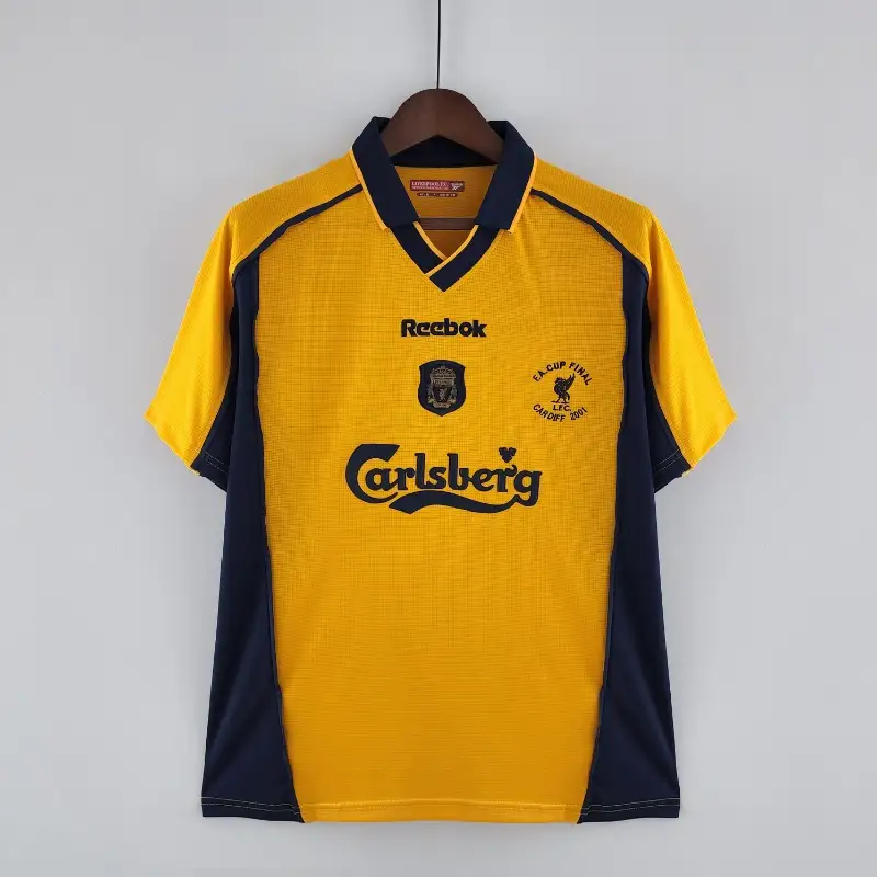Liverpool FC 2001 FA Cup Final Away - Retro