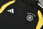 Germany 2026/27 Black ¼  Zip Training Set | Adult + Kids Sizes