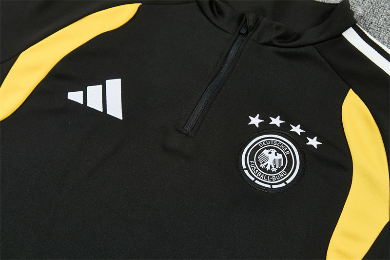 Germany 2026/27 Black ¼  Zip Training Set | Adult + Kids Sizes