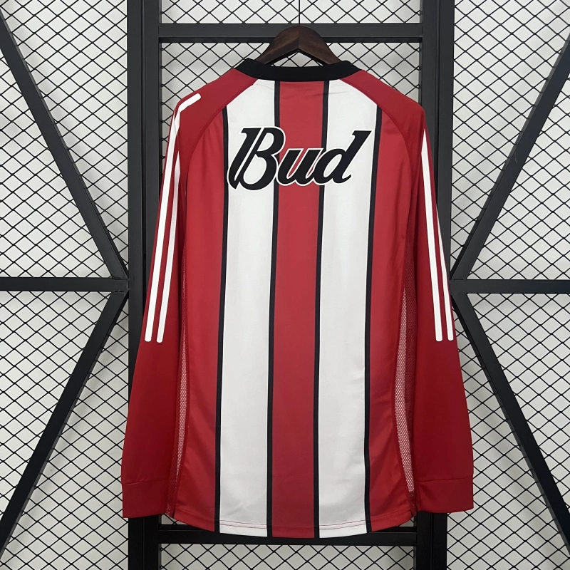 River Plate 2003/04 Home Long Sleeve - Retro