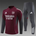 Arsenal 2025/26 Maroon ¼ Zip Training Set | Adult + Kids Sizes