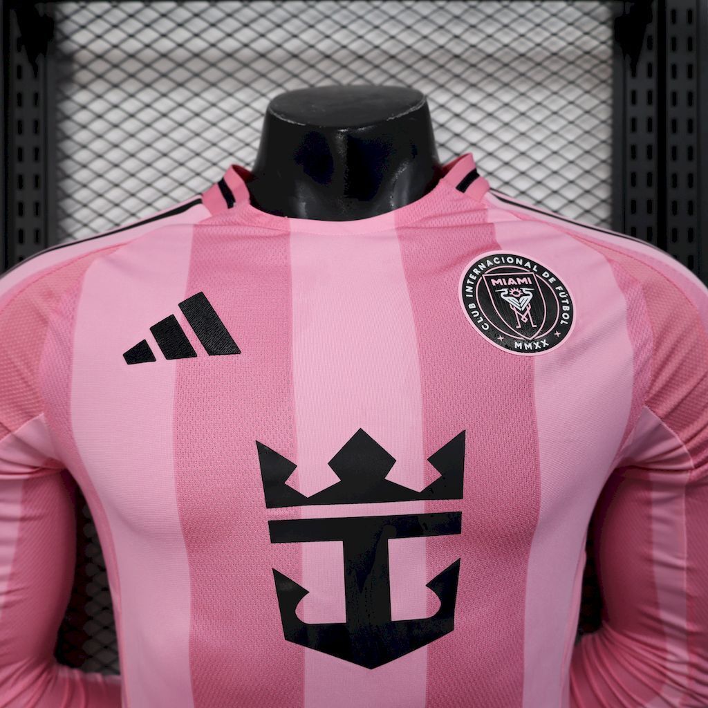 Inter Miami 2025/26 Home Long Sleeve - Player Version