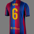 DAILY DEAL BARCA 26/27  Home, w/ GAVI 6 on the back. Free Shipping.