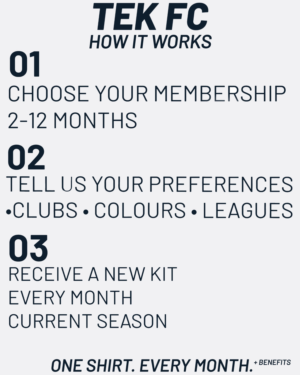 TEK FC Membership